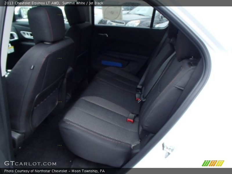 Summit White / Jet Black 2013 Chevrolet Equinox LT AWD