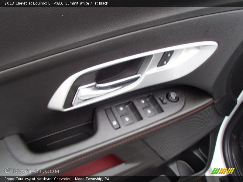 Summit White / Jet Black 2013 Chevrolet Equinox LT AWD