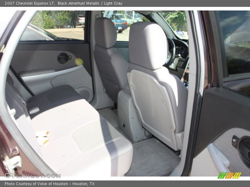 Black Amethyst Metallic / Light Gray 2007 Chevrolet Equinox LT