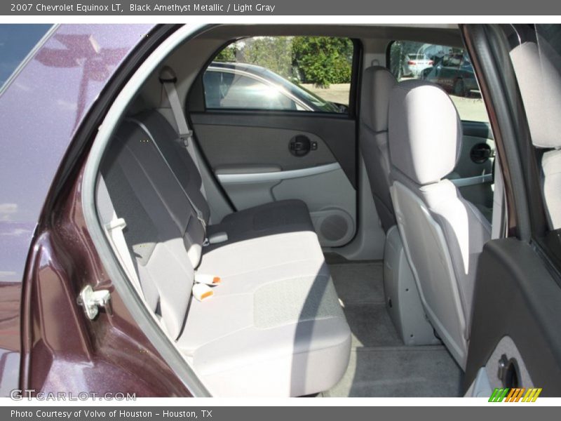 Black Amethyst Metallic / Light Gray 2007 Chevrolet Equinox LT