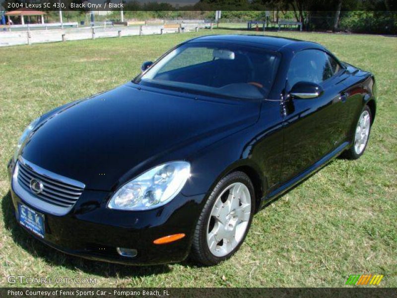 Black Onyx / Black 2004 Lexus SC 430