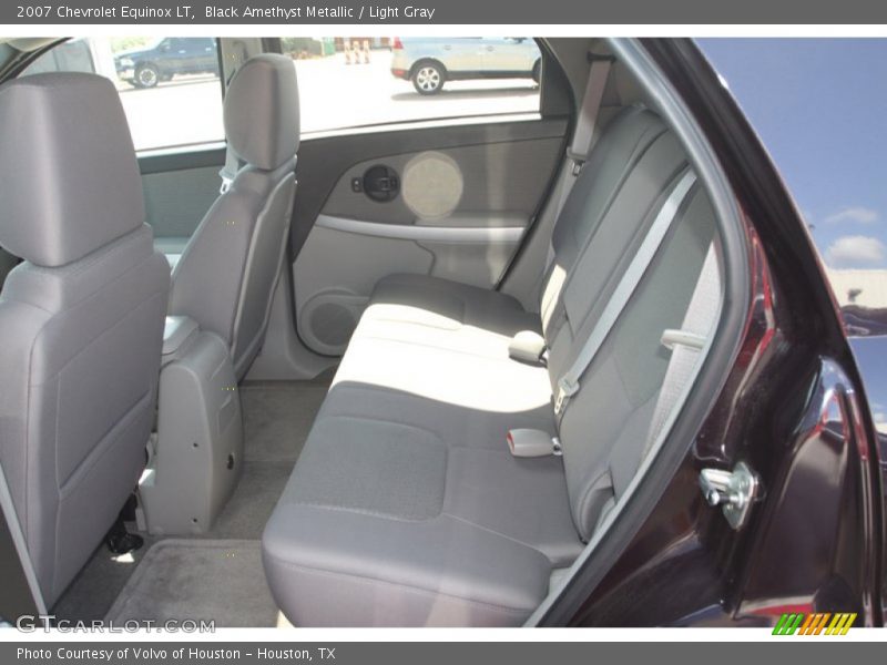 Black Amethyst Metallic / Light Gray 2007 Chevrolet Equinox LT