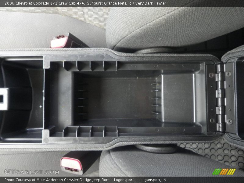 Sunburst Orange Metallic / Very Dark Pewter 2006 Chevrolet Colorado Z71 Crew Cab 4x4