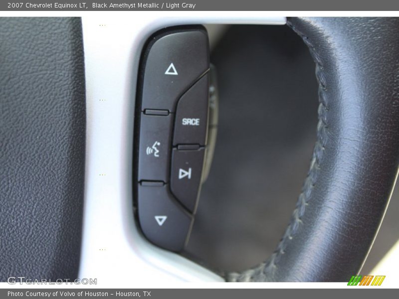 Black Amethyst Metallic / Light Gray 2007 Chevrolet Equinox LT