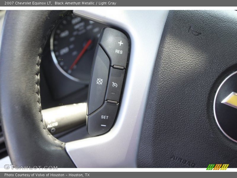 Black Amethyst Metallic / Light Gray 2007 Chevrolet Equinox LT