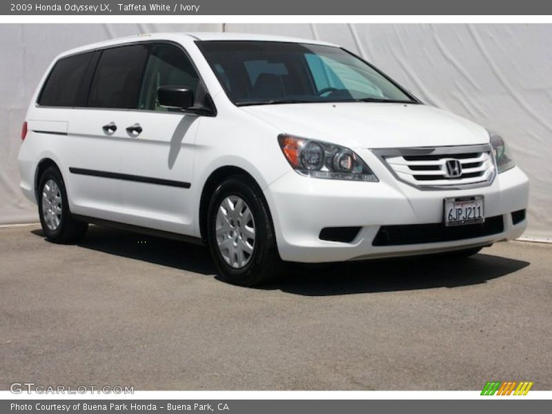 Taffeta White / Ivory 2009 Honda Odyssey LX