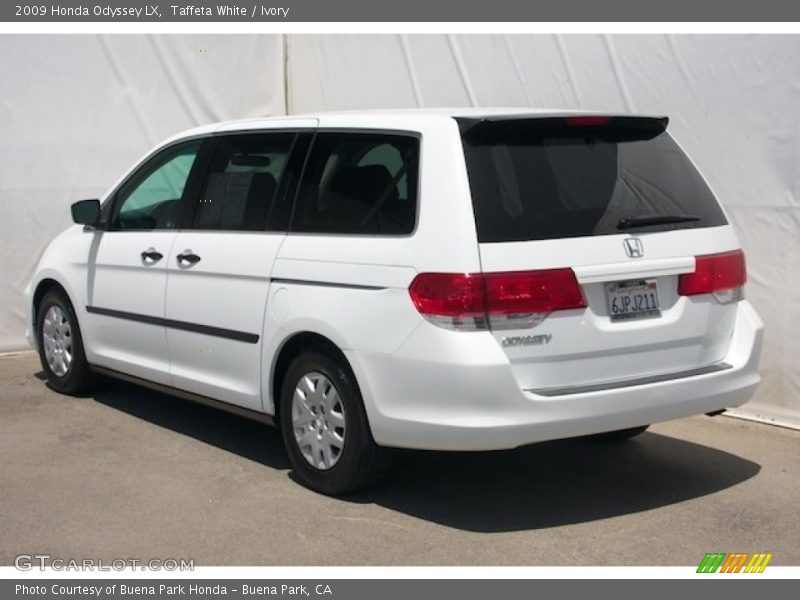 Taffeta White / Ivory 2009 Honda Odyssey LX