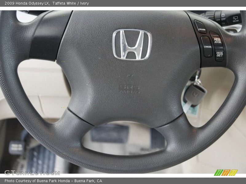 Taffeta White / Ivory 2009 Honda Odyssey LX