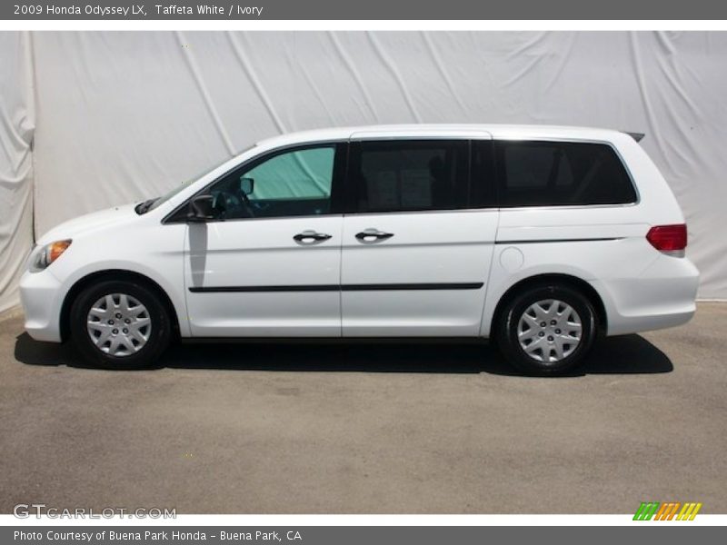 Taffeta White / Ivory 2009 Honda Odyssey LX