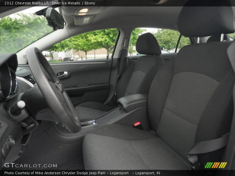 Silver Ice Metallic / Ebony 2012 Chevrolet Malibu LT