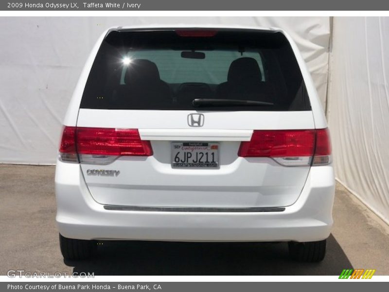 Taffeta White / Ivory 2009 Honda Odyssey LX