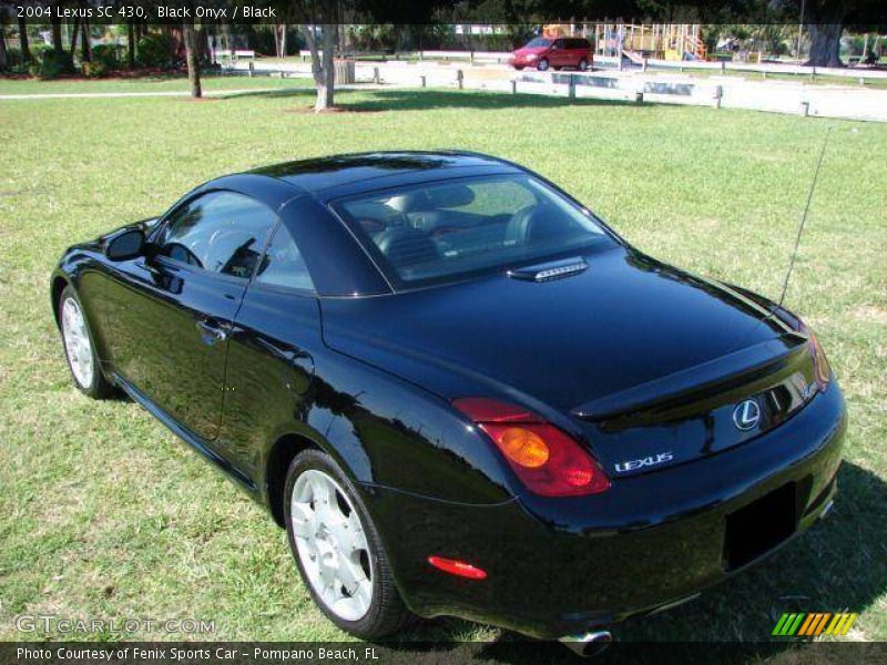 Black Onyx / Black 2004 Lexus SC 430