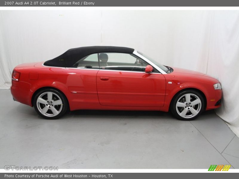  2007 A4 2.0T Cabriolet Brilliant Red