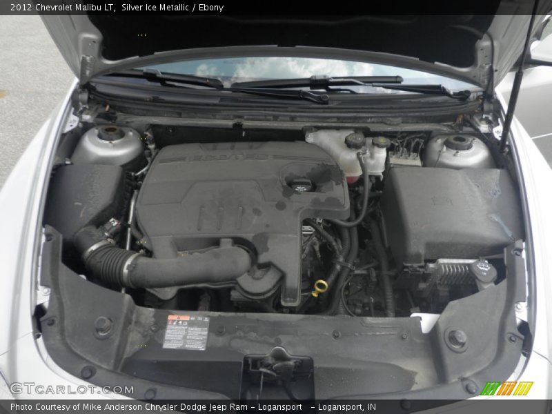 Silver Ice Metallic / Ebony 2012 Chevrolet Malibu LT