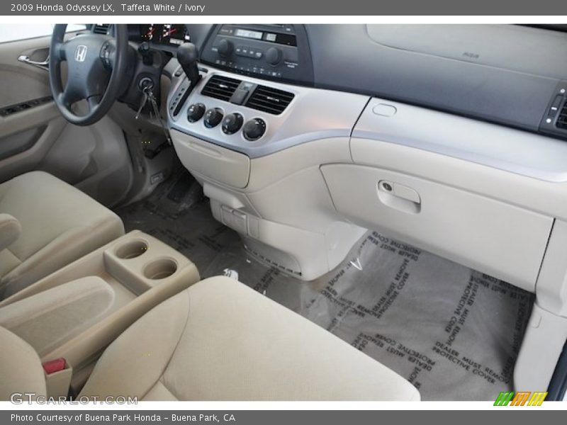Taffeta White / Ivory 2009 Honda Odyssey LX