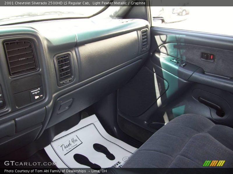 Light Pewter Metallic / Graphite 2001 Chevrolet Silverado 2500HD LS Regular Cab