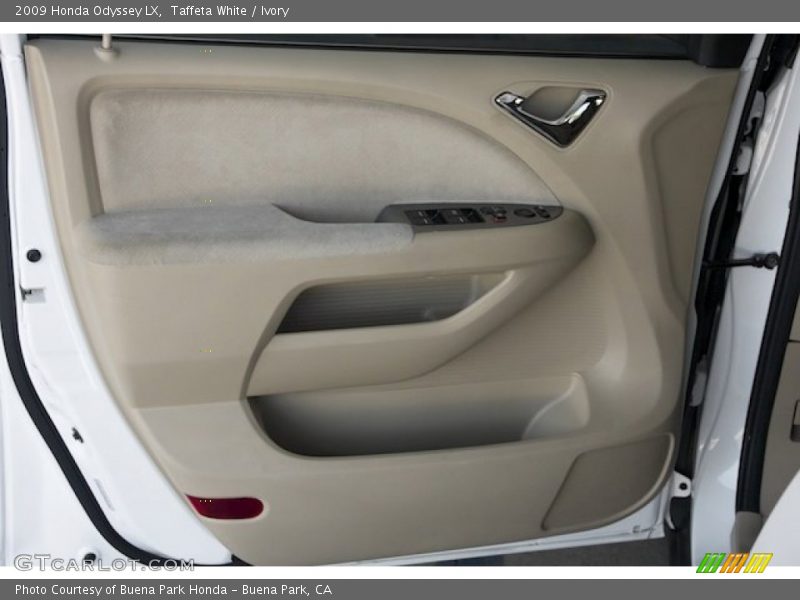 Taffeta White / Ivory 2009 Honda Odyssey LX
