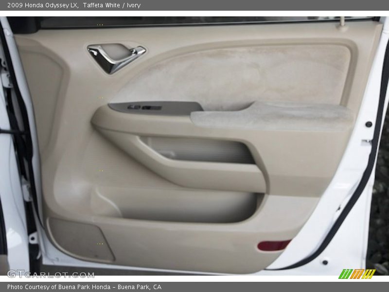 Taffeta White / Ivory 2009 Honda Odyssey LX