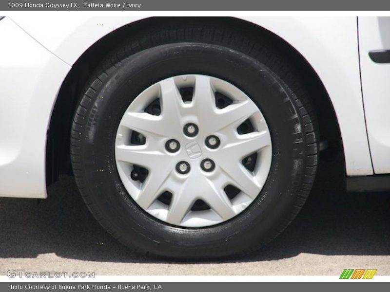 Taffeta White / Ivory 2009 Honda Odyssey LX