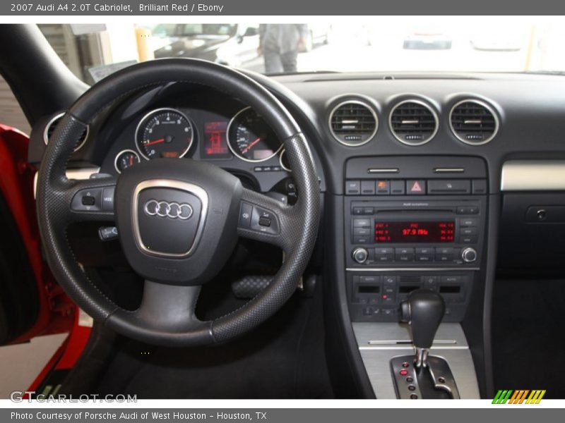 Dashboard of 2007 A4 2.0T Cabriolet