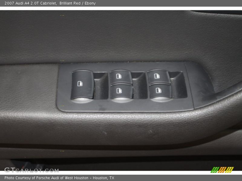 Brilliant Red / Ebony 2007 Audi A4 2.0T Cabriolet