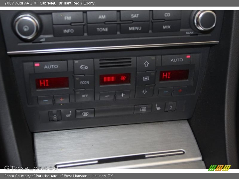 Brilliant Red / Ebony 2007 Audi A4 2.0T Cabriolet