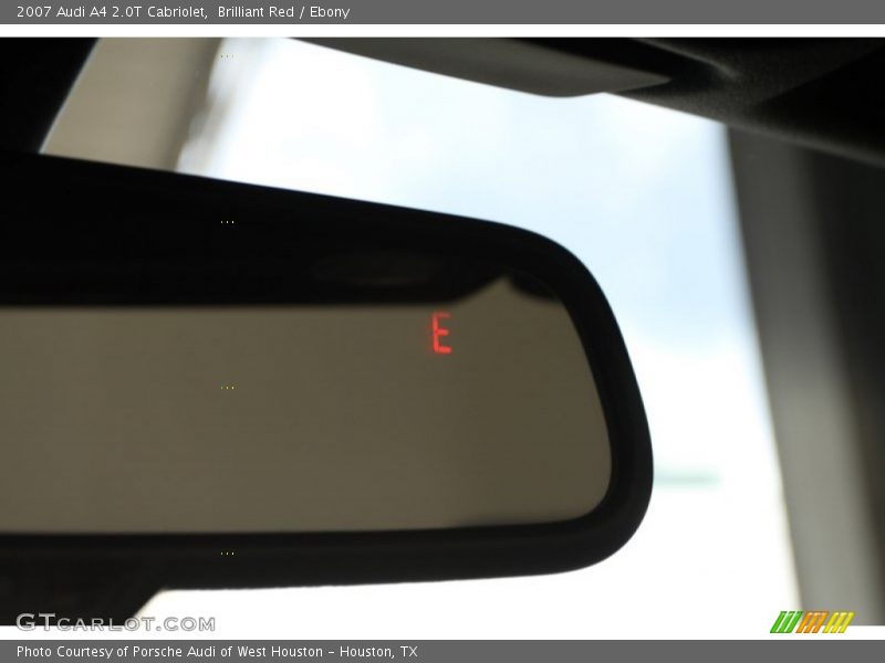 Brilliant Red / Ebony 2007 Audi A4 2.0T Cabriolet