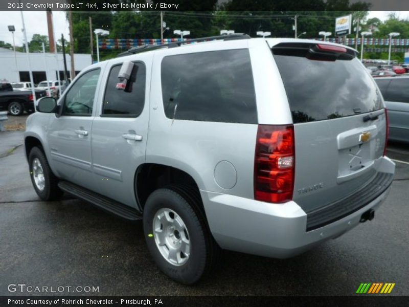 Silver Ice Metallic / Ebony 2013 Chevrolet Tahoe LT 4x4