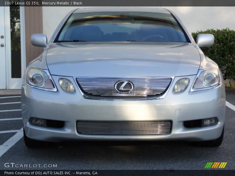 Mercury Metallic / Black 2007 Lexus GS 350