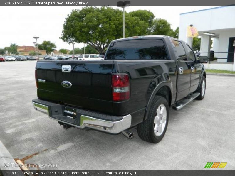 Black / Black 2006 Ford F150 Lariat SuperCrew