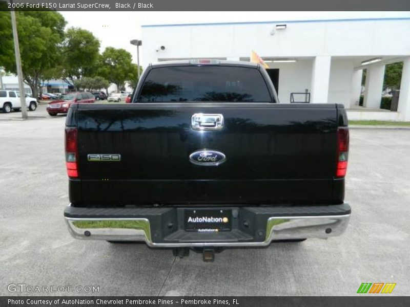 Black / Black 2006 Ford F150 Lariat SuperCrew