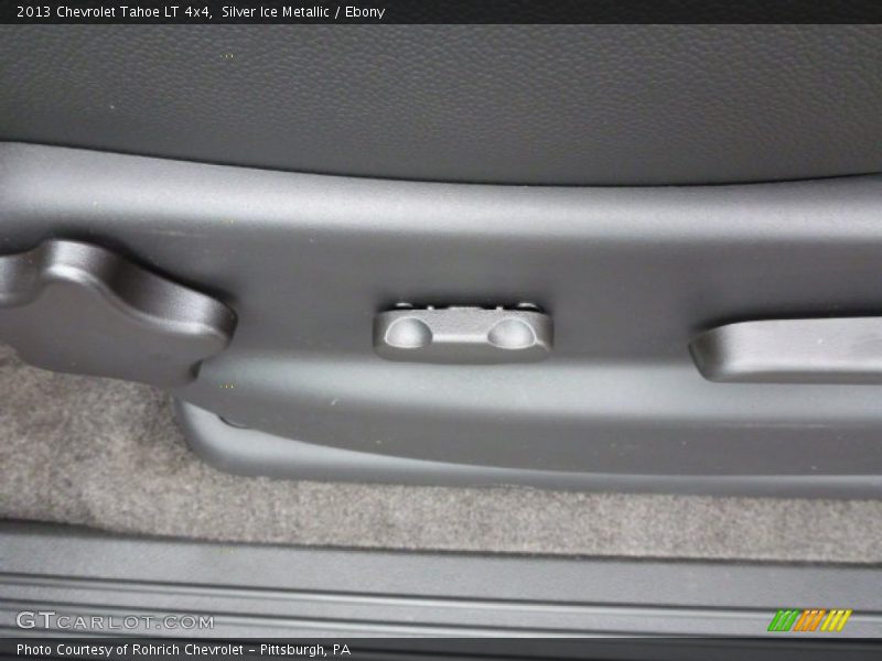 Silver Ice Metallic / Ebony 2013 Chevrolet Tahoe LT 4x4