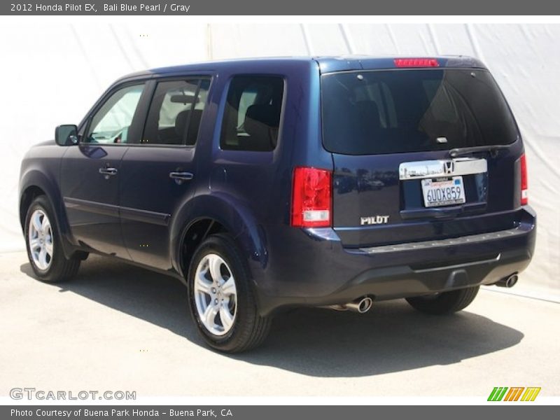 Bali Blue Pearl / Gray 2012 Honda Pilot EX