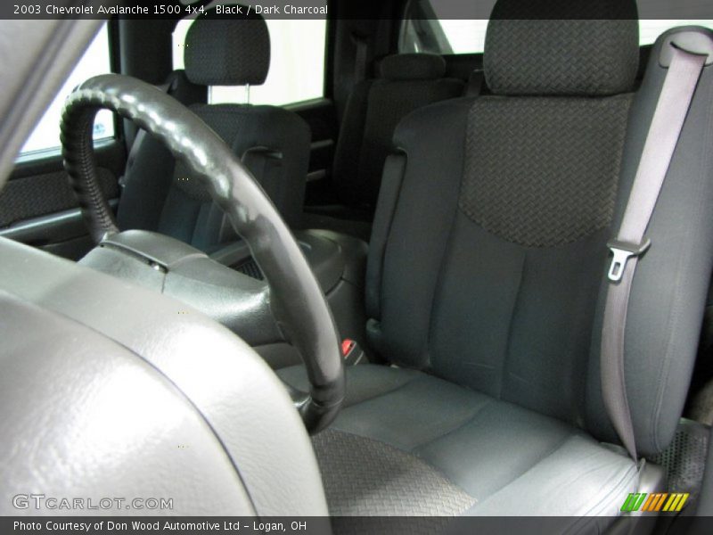 Black / Dark Charcoal 2003 Chevrolet Avalanche 1500 4x4