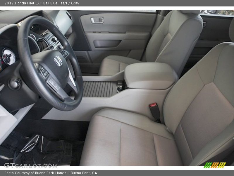 Bali Blue Pearl / Gray 2012 Honda Pilot EX