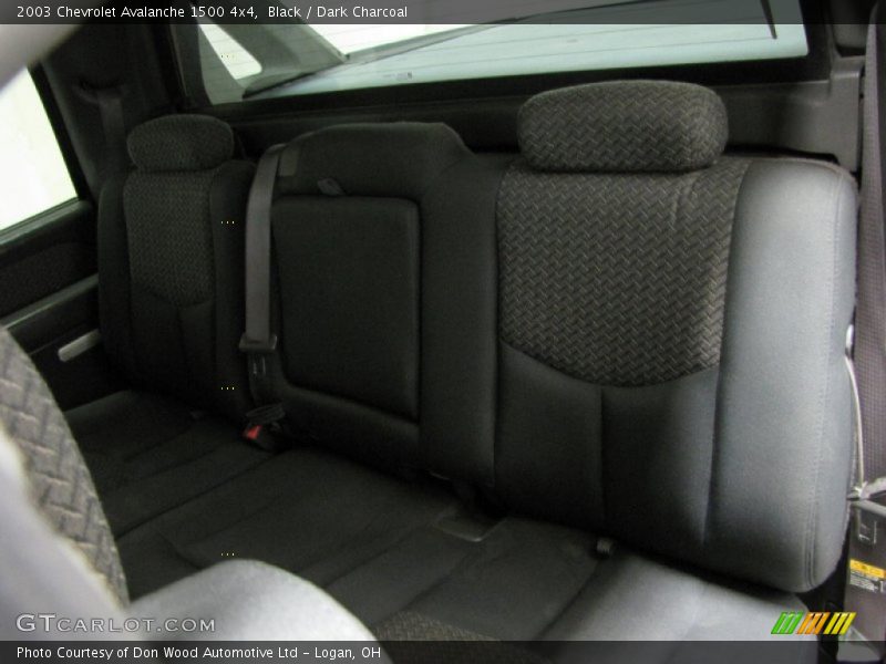 Black / Dark Charcoal 2003 Chevrolet Avalanche 1500 4x4