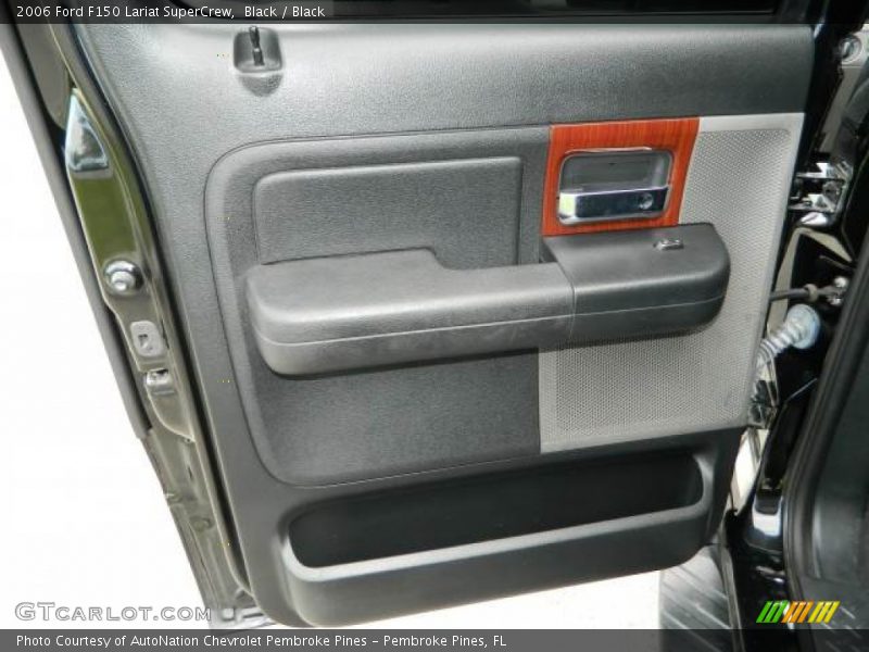 Black / Black 2006 Ford F150 Lariat SuperCrew