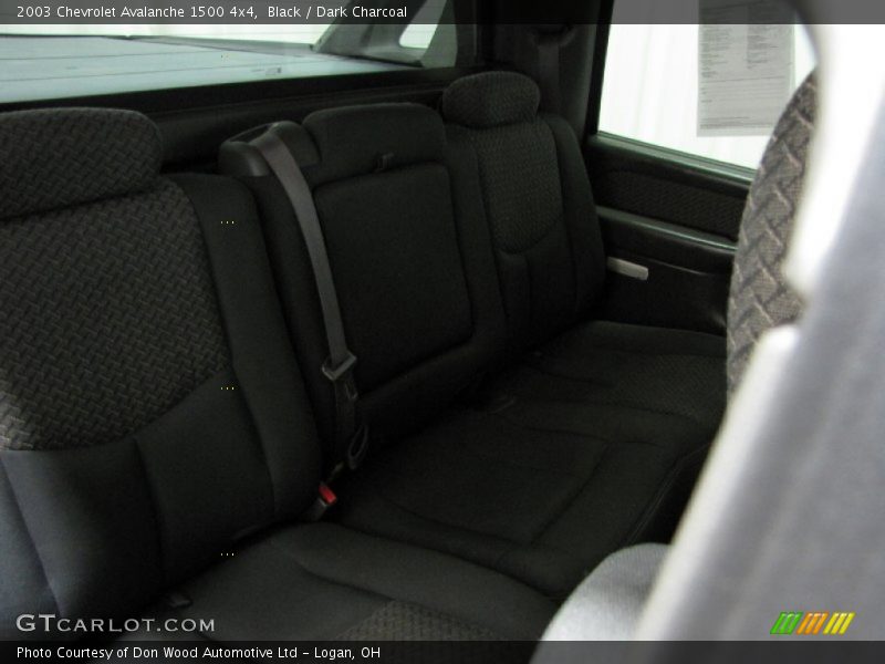 Black / Dark Charcoal 2003 Chevrolet Avalanche 1500 4x4