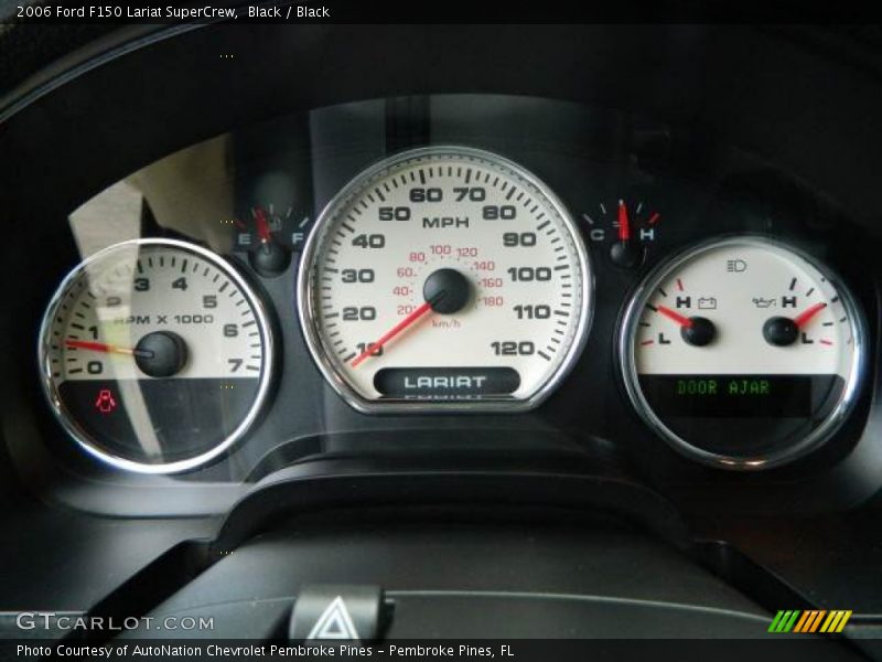 Black / Black 2006 Ford F150 Lariat SuperCrew