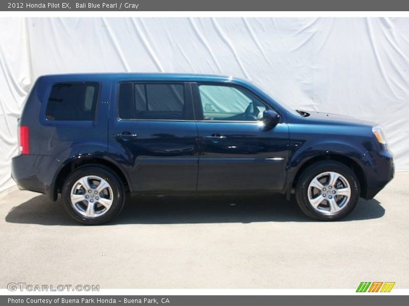 Bali Blue Pearl / Gray 2012 Honda Pilot EX
