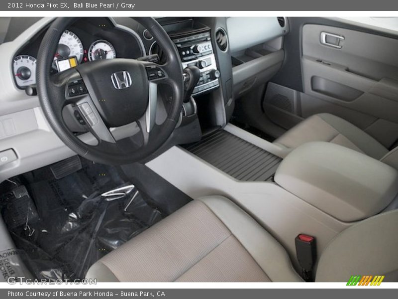 Bali Blue Pearl / Gray 2012 Honda Pilot EX