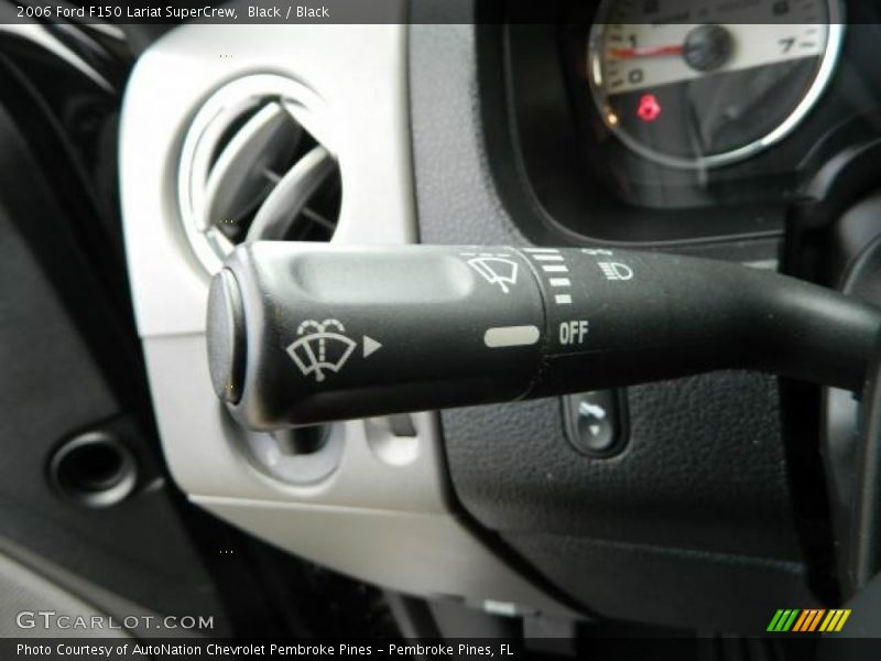 Black / Black 2006 Ford F150 Lariat SuperCrew