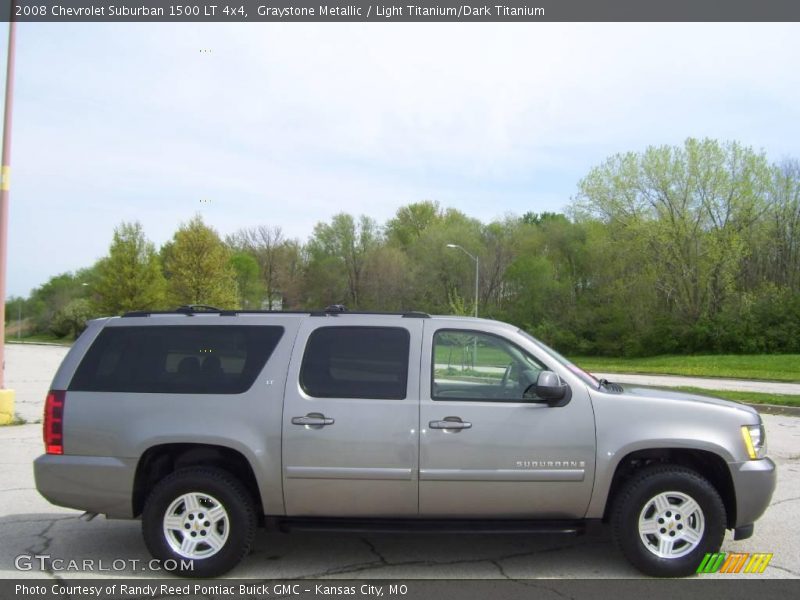 Graystone Metallic / Light Titanium/Dark Titanium 2008 Chevrolet Suburban 1500 LT 4x4