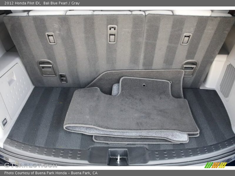 Bali Blue Pearl / Gray 2012 Honda Pilot EX