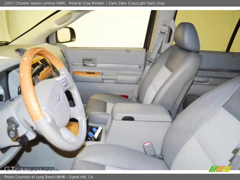 Mineral Gray Metallic / Dark Slate Gray/Light Slate Gray 2007 Chrysler Aspen Limited HEMI