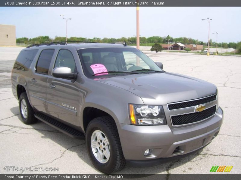 Graystone Metallic / Light Titanium/Dark Titanium 2008 Chevrolet Suburban 1500 LT 4x4