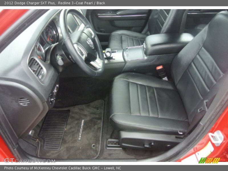 Redline 3-Coat Pearl / Black 2012 Dodge Charger SXT Plus