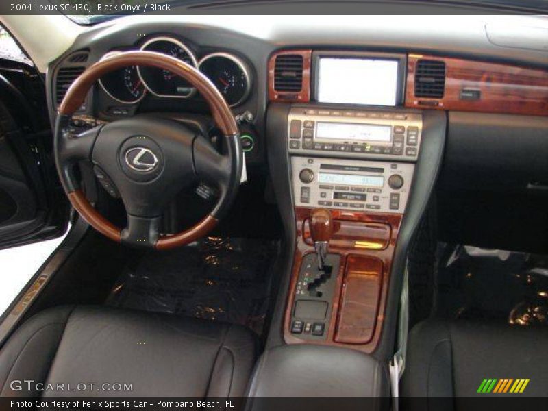 Black Onyx / Black 2004 Lexus SC 430
