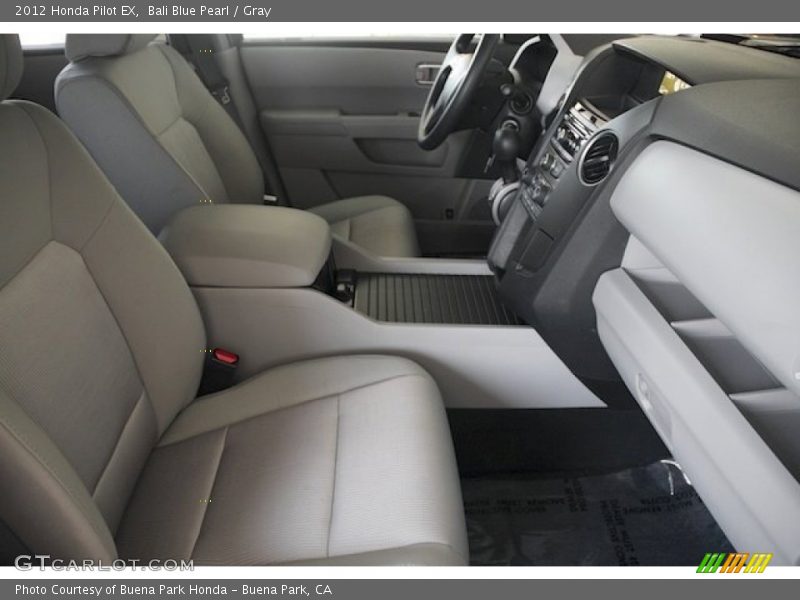 Bali Blue Pearl / Gray 2012 Honda Pilot EX