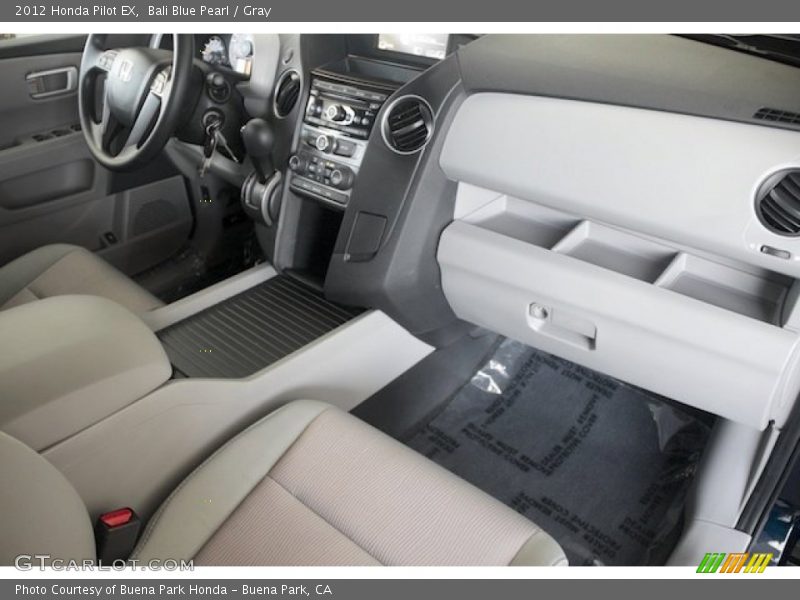 Bali Blue Pearl / Gray 2012 Honda Pilot EX
